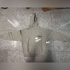 Essentials Women  Heather Gray Hoodie size Small